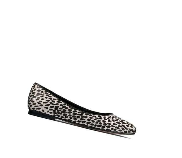 Ballerinas Clarks Grace Piper Print Cuero Mujer Leopardo | SAHU-63241