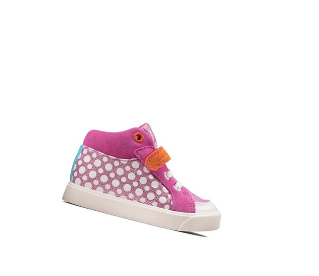 Botas Clarks City Pop Niño Rosas | MFCP-23847