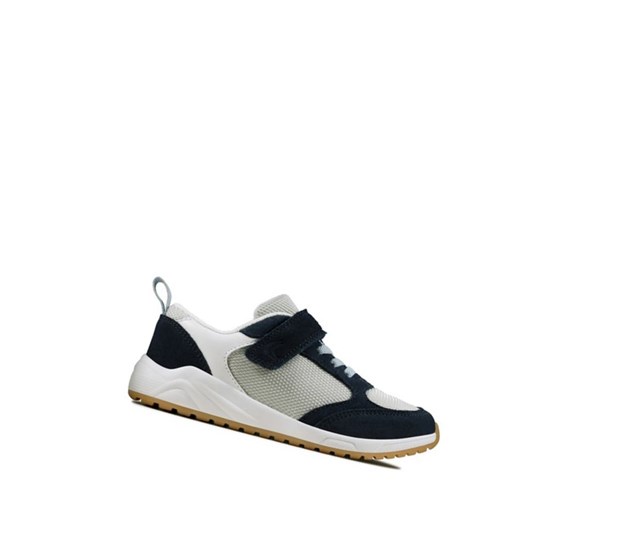 Zapatillas Clarks Aeon Flex Textil Niña Azul Marino | TGAK-57240