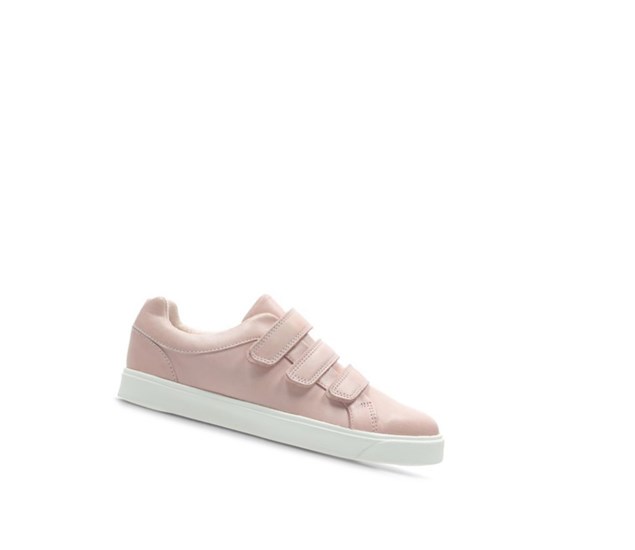 Zapatillas Clarks City Oasis Lo Cuero Niño Rosas | EKPF-39867