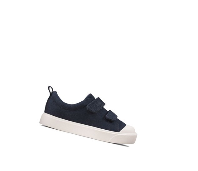 Zapatos Casuales Clarks City Bright Niña Azul Marino | PTWE-72946