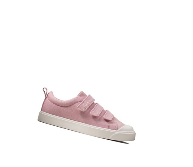 Zapatos Casuales Clarks City Vibe Niño Rosas | PQOS-42170