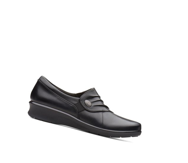 Zapatos Casuales Clarks Hope Roxanne Mujer Negras | SQVK-07521