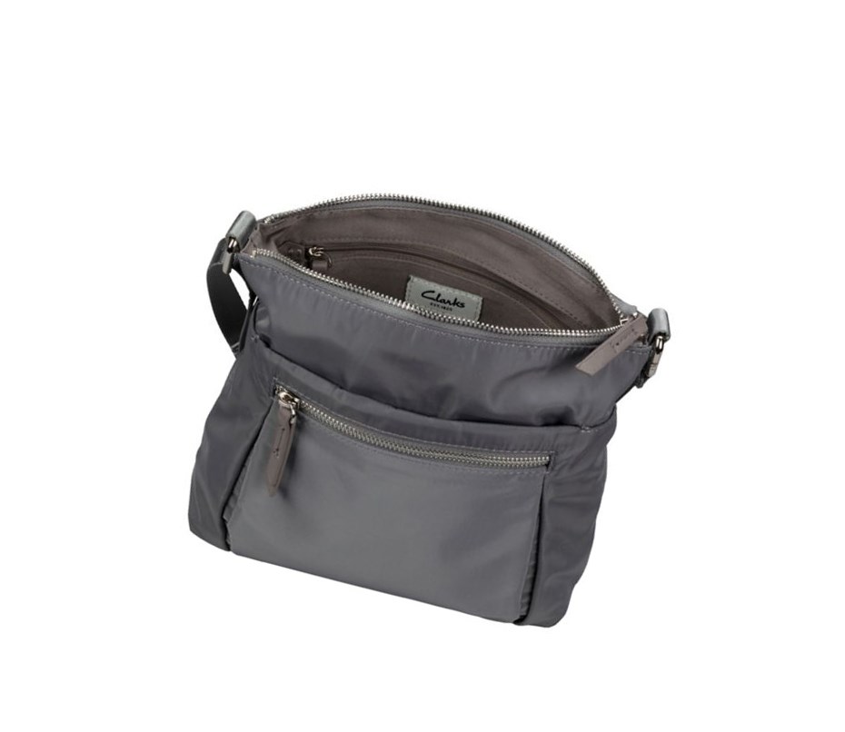 Bolsos Cruzados Clarks Raina Rush Mujer Gris | CTHG-98654