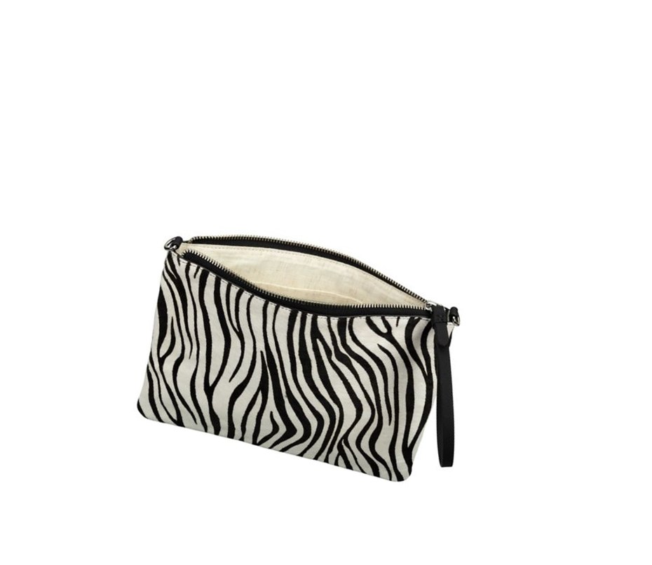 Bolsos Cruzados Clarks Roslyn Lily Print Cuero Mujer Blancas Negras | QXER-68715