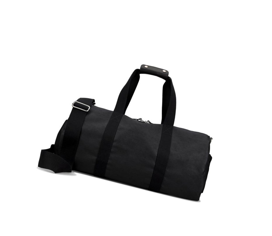 Bolsos Cruzados Clarks The Gower Cuero Hombre Negras | ROLU-63859