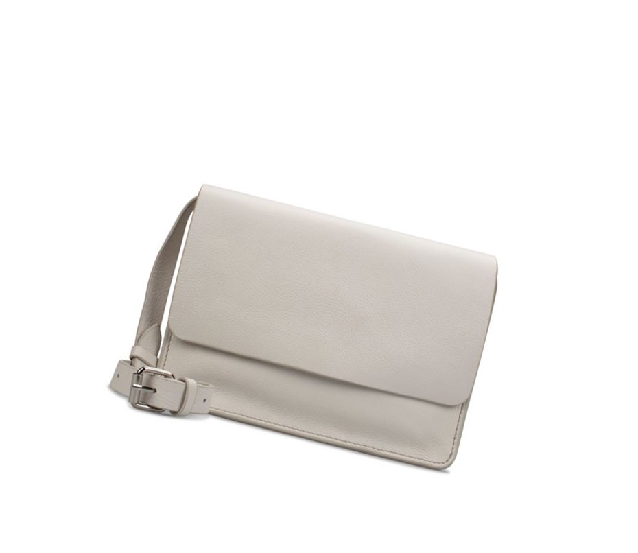 Bolsos Cruzados Clarks Treen River Cuero Mujer Blancas | PDRJ-60831