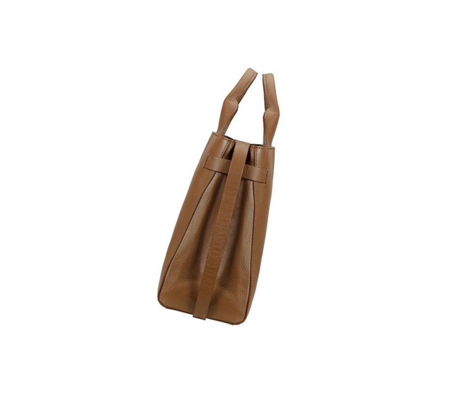 Bolsos Mini Clarks The Ella Large Cuero Mujer Marrones | JVYK-43127