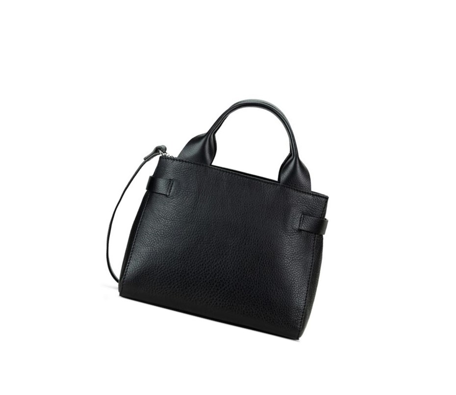 Bolsos Mini Clarks The Ella Small Cuero Mujer Negras | RDEO-48901