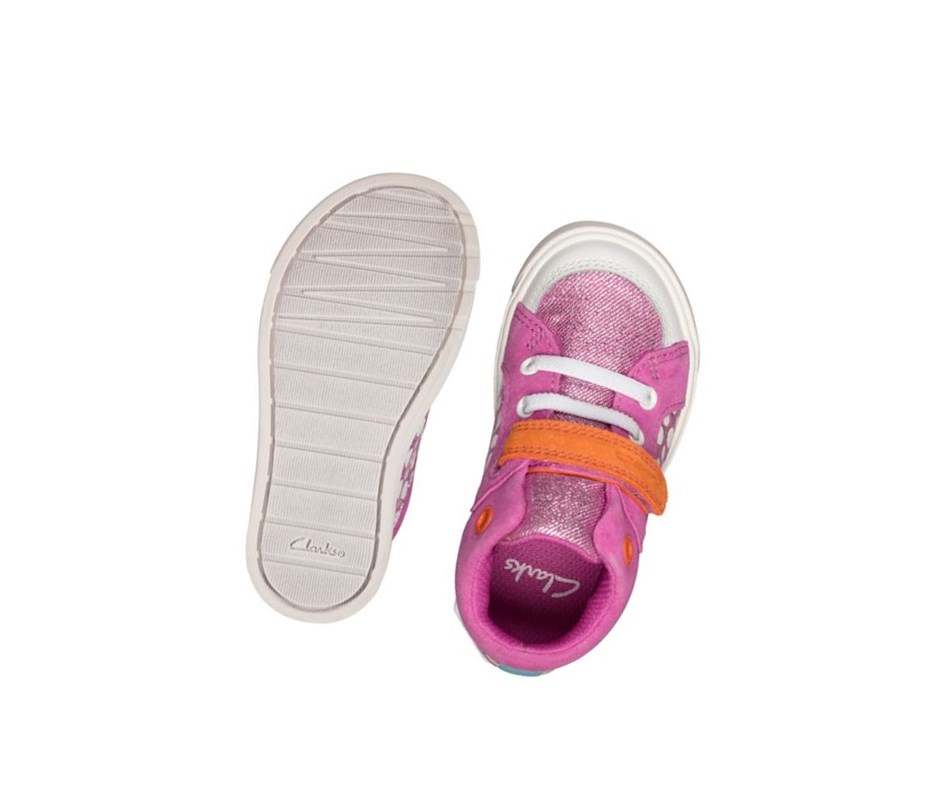 Botas Clarks City Pop Niño Rosas | MFCP-23847