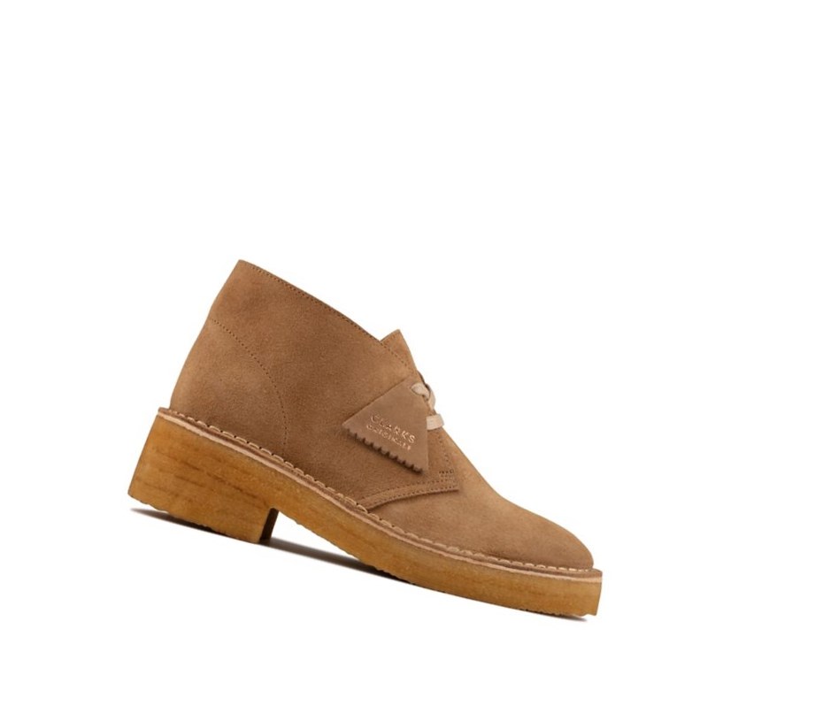 Botas De Desierto Clarks Arisa Gamuza Mujer Marrones | YMQC-98736