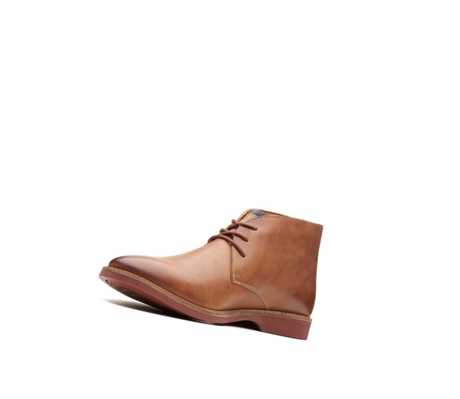 Botas De Desierto Clarks Atticus Limit Cuero Hombre Marrones | USGN-32465