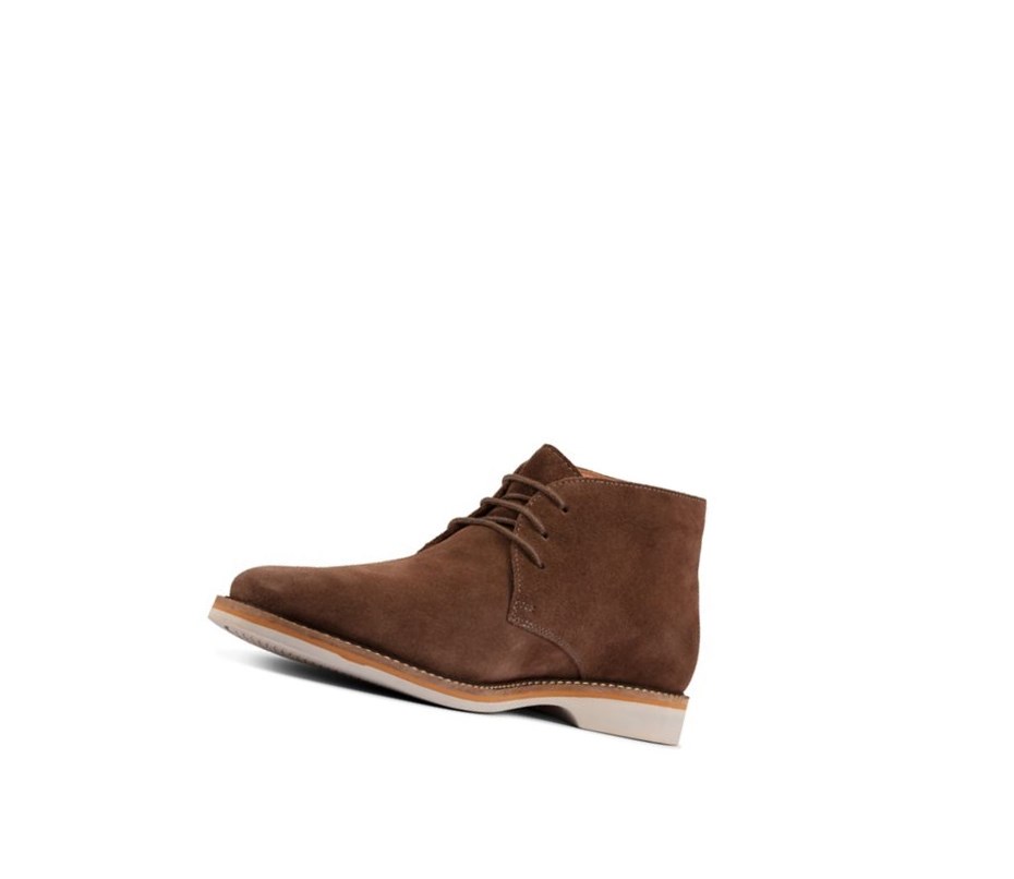 Botas De Desierto Clarks Atticus Limit Gamuza Hombre Cobra | YSVU-83157