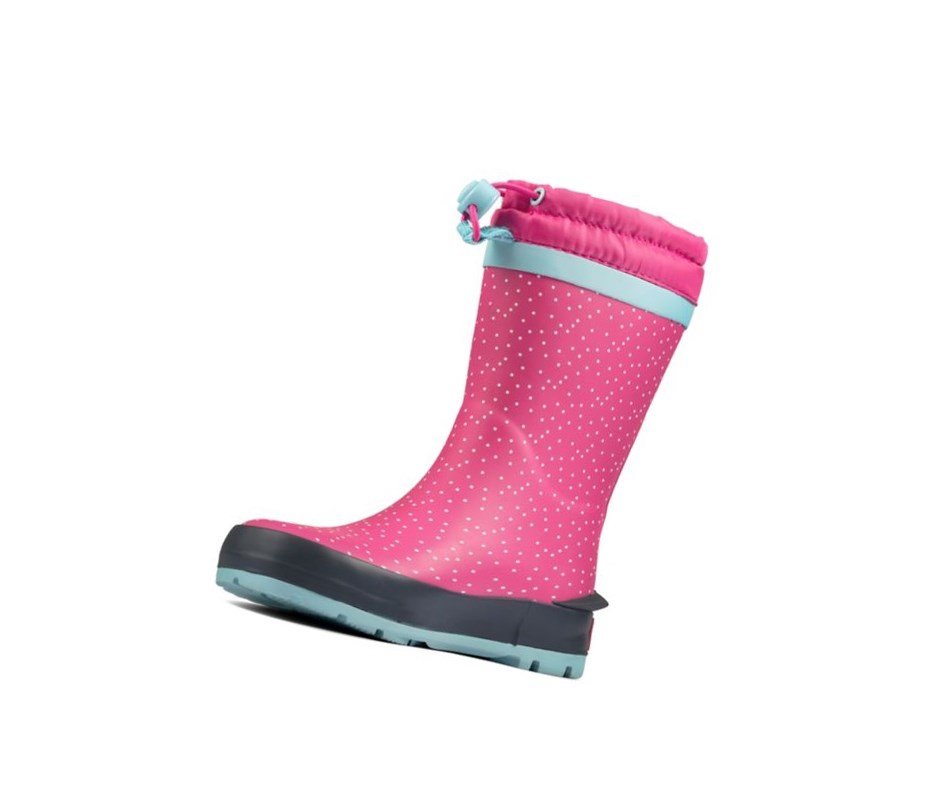 Botas de Agua Clarks Mudder Race Textil Niña Rosas | YHWR-41628