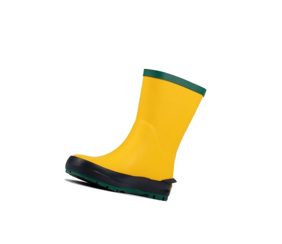 Botas de Agua Clarks Mudder Run Niño Amarillo | VLCE-68350