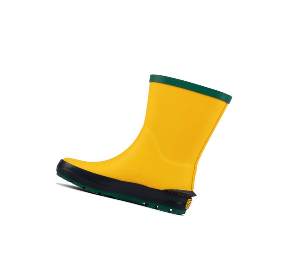 Botas de Agua Clarks Mudder Run Niño Amarillo | VLCE-68350