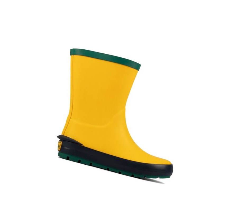 Botas de Agua Clarks Mudder Run Niño Amarillo | VLCE-68350