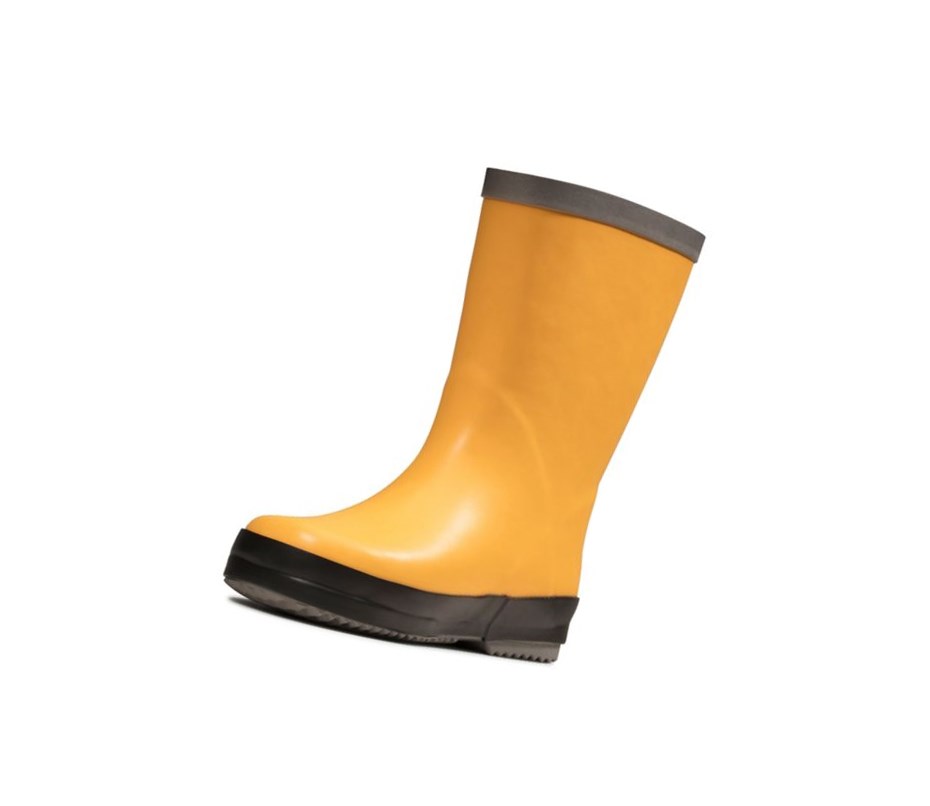 Botas de Agua Clarks Tarri Splash Niño Amarillo | UNDJ-68475