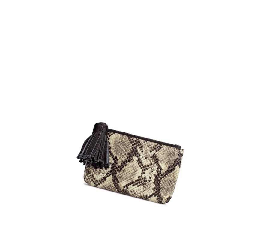 Carteras Clarks Roslyn Bella Cuero Mujer Beige Serpent | JWEM-48752