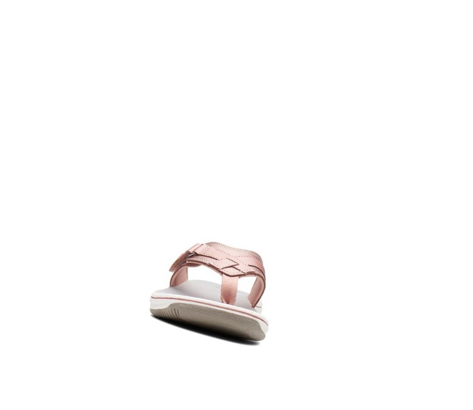 Chanclas Clarks Brinkley Sea Mujer Rosas Doradas | BLRD-03126