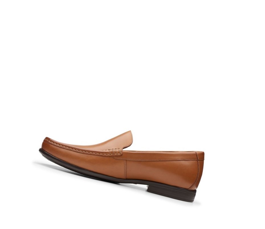 Loafers Clarks Claude Plain Hombre Marrones | STWX-53084