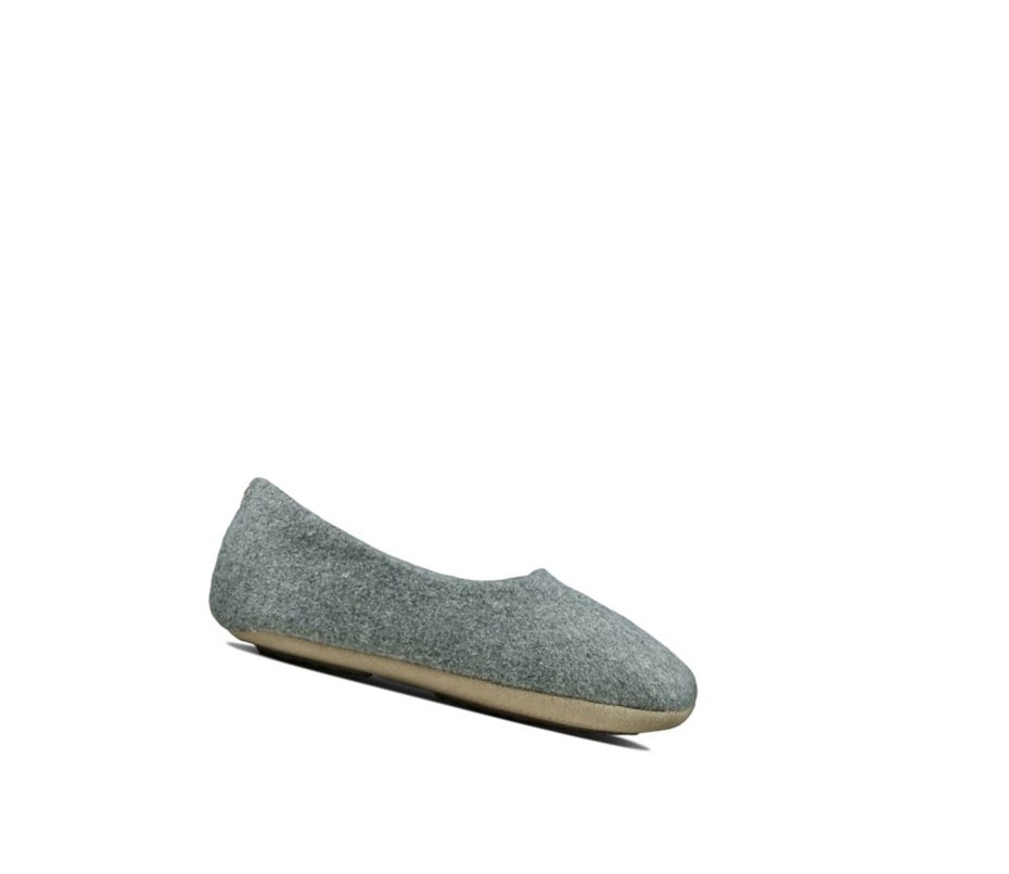 Pantuflas Clarks Cozily Soft Niña Gris Claro | AKME-87613