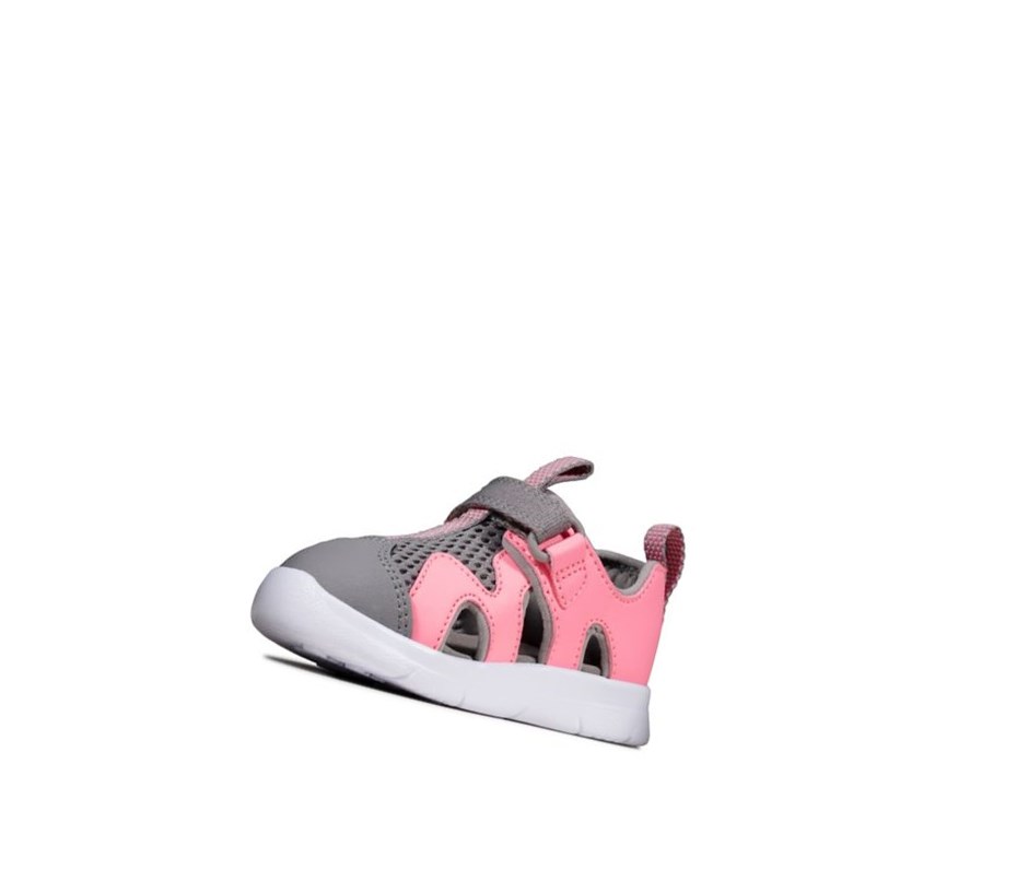 Sandalias Casuales Clarks Ath Surf Sintetico Niña Rosas | RTZM-28543