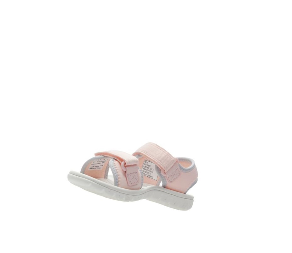 Sandalias Casuales Clarks Surfing Tide Sintetico Niña Rosas | URVE-75891