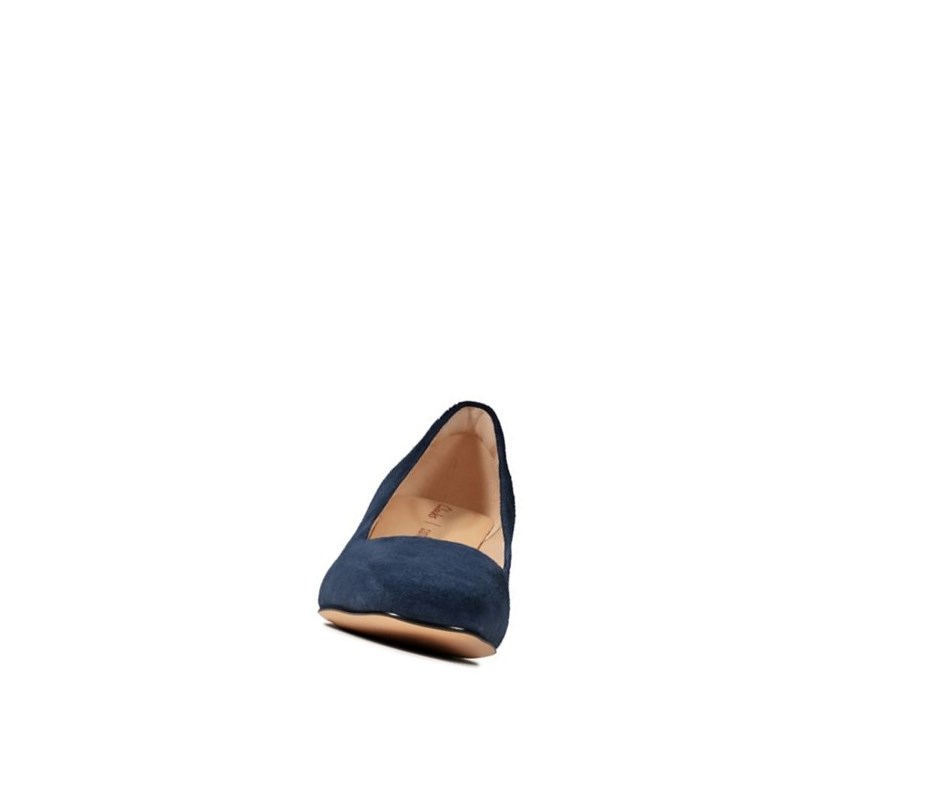 Tacones Clarks Sheer Rose Gamuza Mujer Azul Marino | YSDP-06418