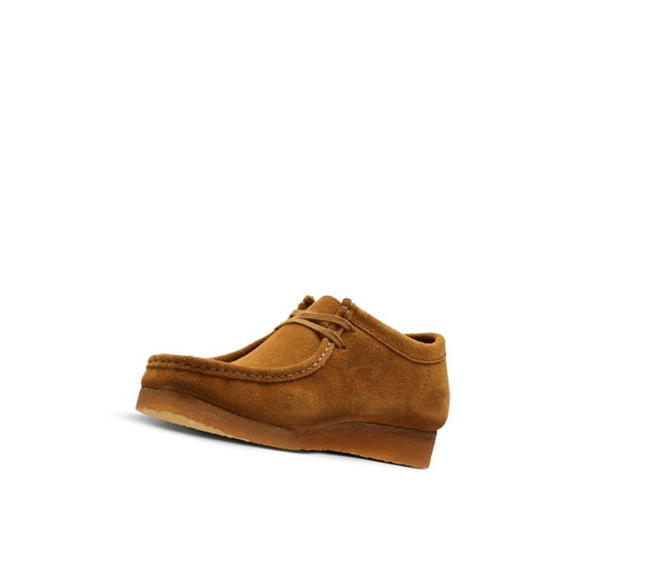 Wallabee Clarks Originales Gamuza Hombre Marrones | HWSX-92563