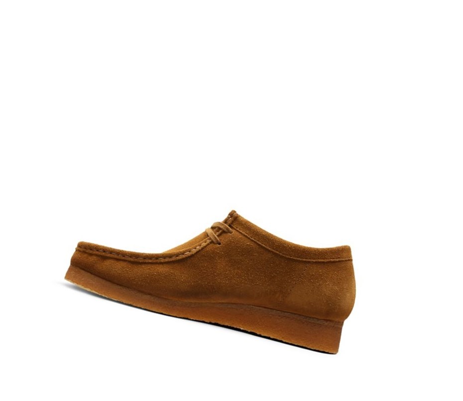 Wallabee Clarks Originales Gamuza Hombre Marrones | HWSX-92563