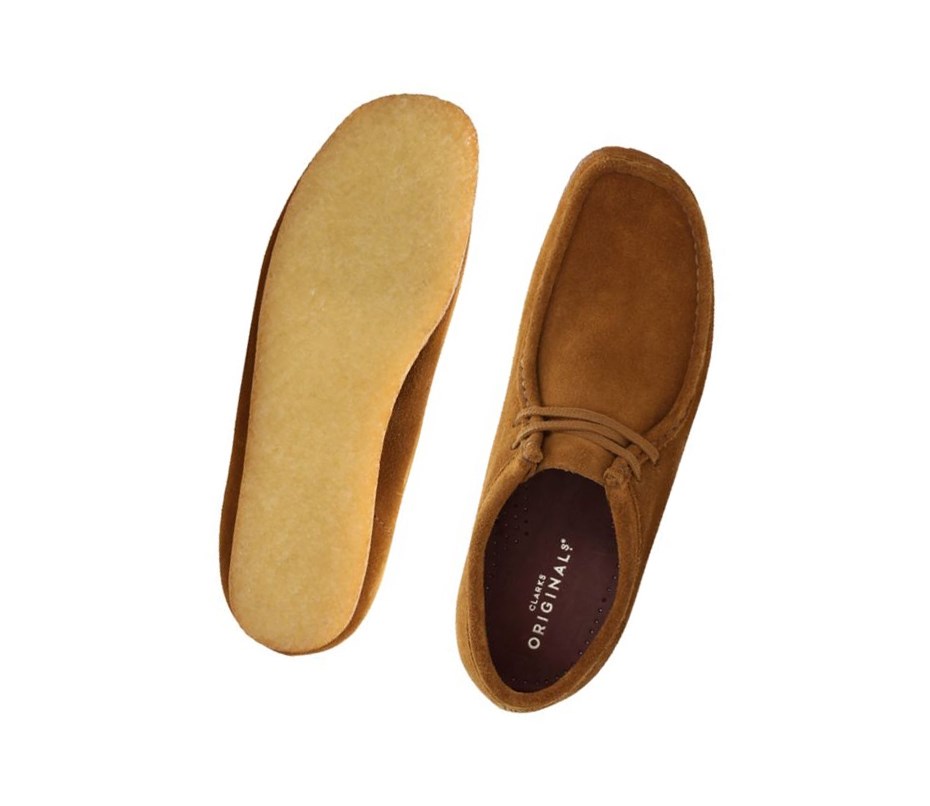 Wallabee Clarks Originales Gamuza Hombre Marrones | HWSX-92563