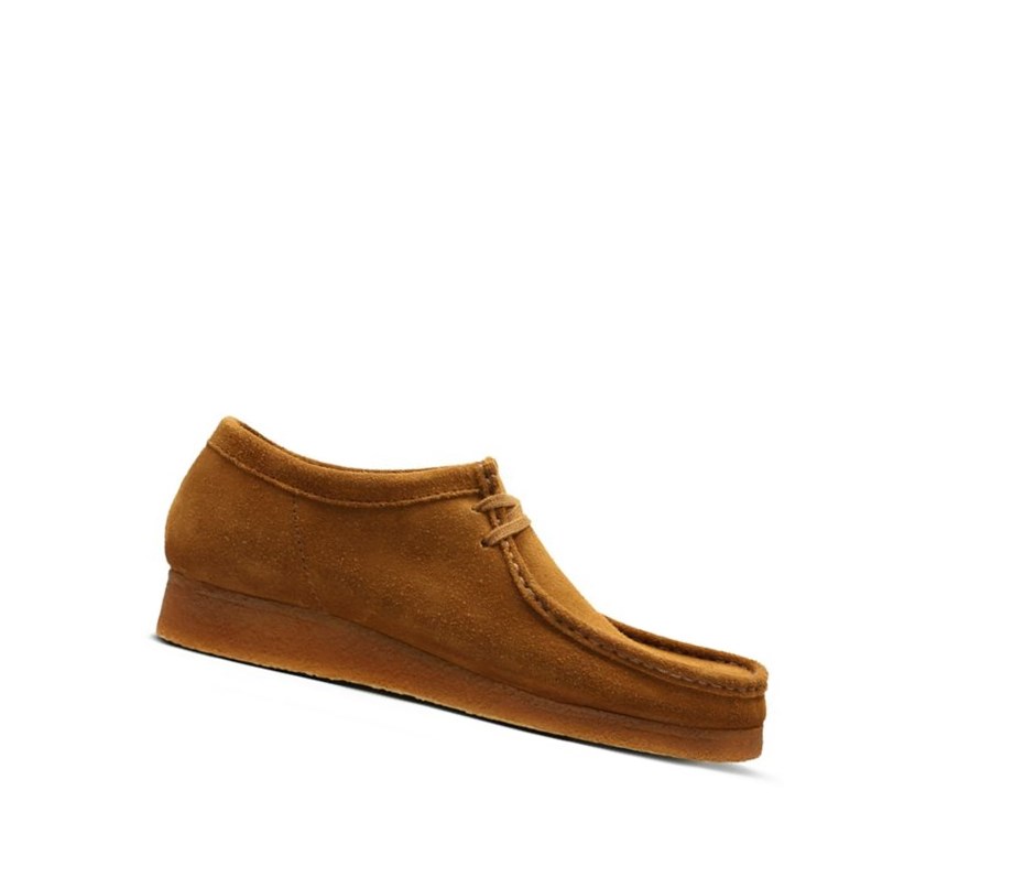 Wallabee Clarks Originales Gamuza Hombre Marrones | HWSX-92563