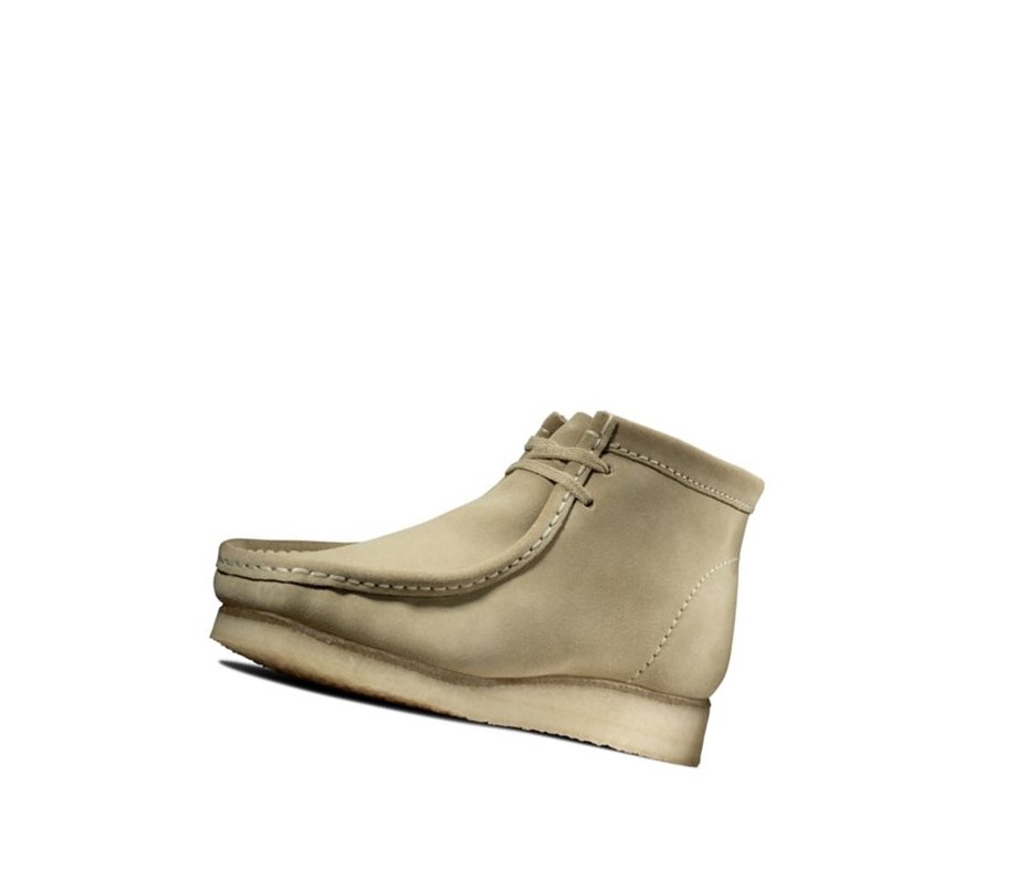 Wallabee Clarks Originales Gamuza Hombre Verde Claro | YIAF-79482