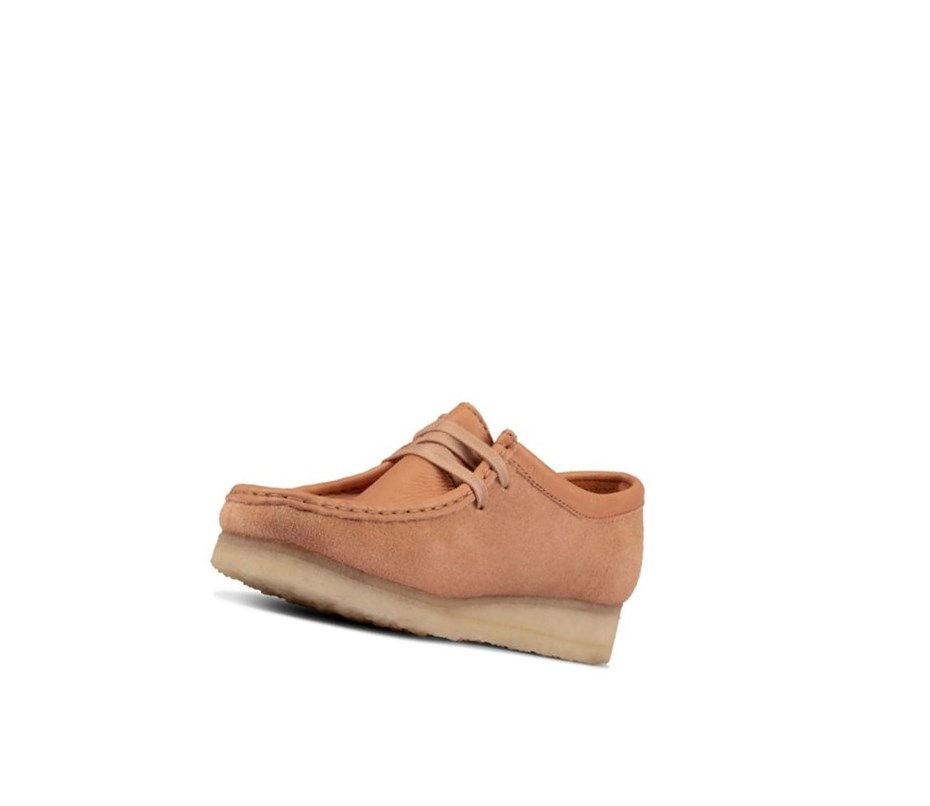 Wallabee Clarks Originales Gamuza Mujer Marrones | UJNR-38257