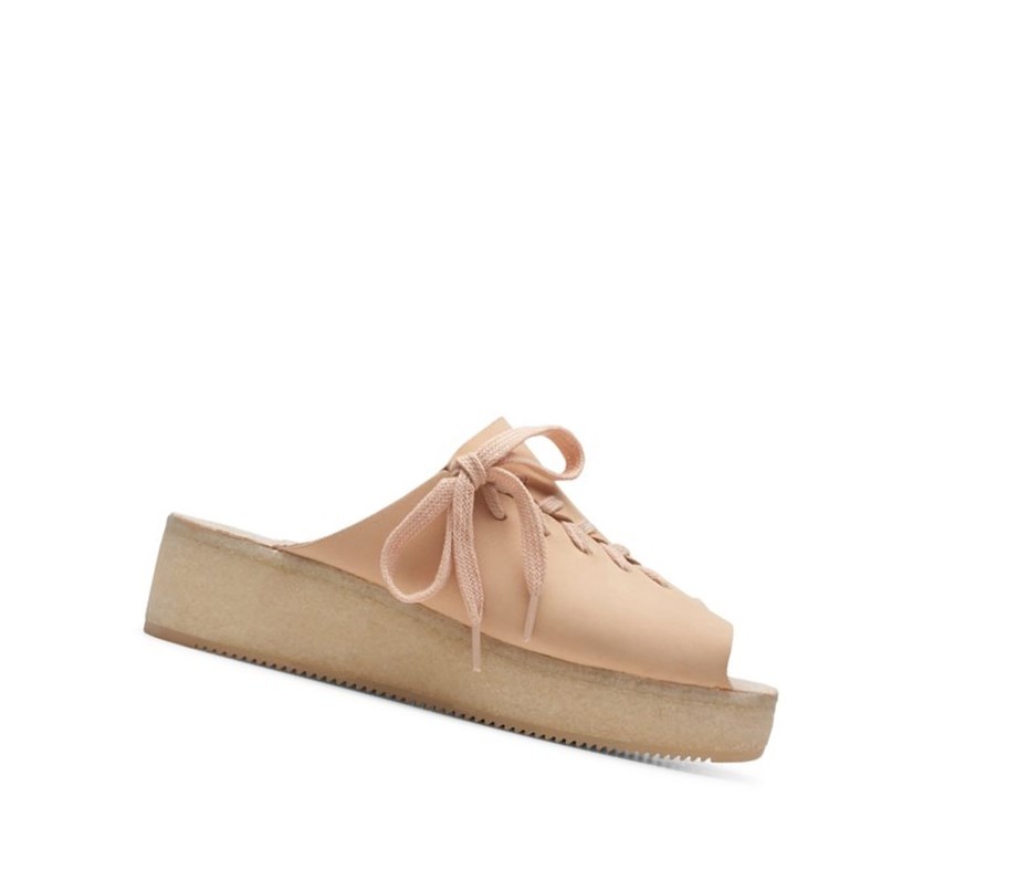 Wallabee Clarks Wallacraft Open Nubuck Mujer Rosas Claro | ICXZ-18397