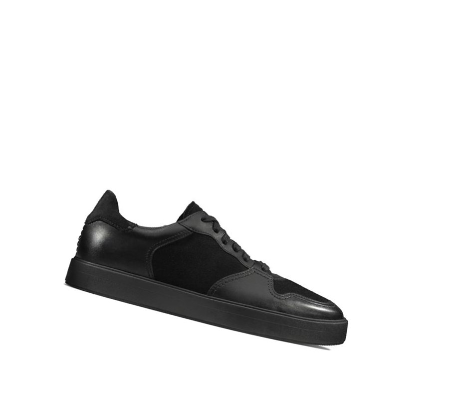 Zapatillas Casuales Clarks Hero Jump Gamuza Hombre Negras | QZAB-64750