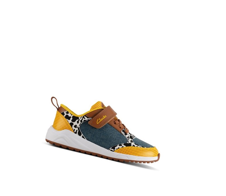 Zapatillas Clarks Aeon Howdy Niño Azules | ELSD-07324