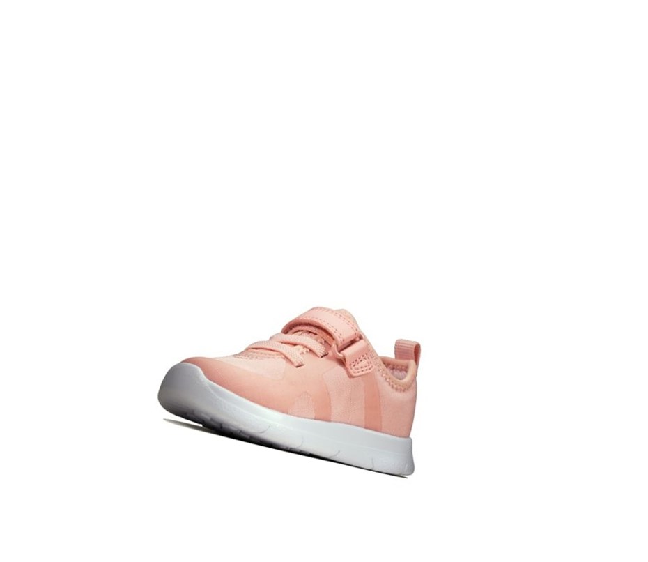 Zapatillas Clarks Ath Flux Textil Niña Rosas Claro | SOCT-79251