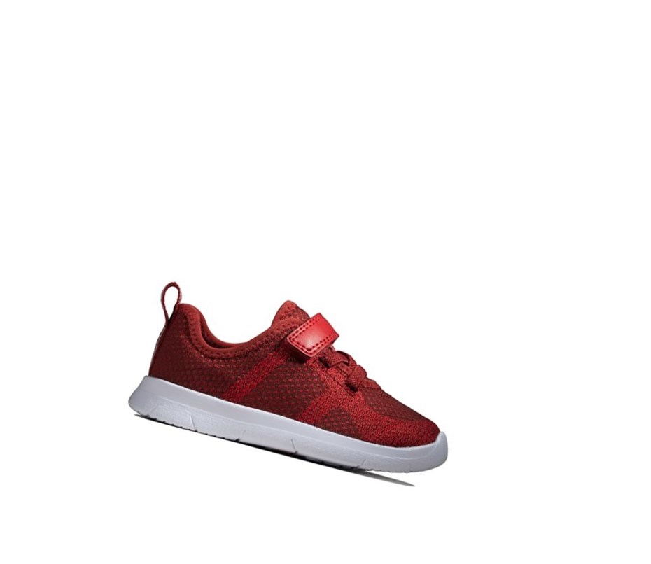 Zapatillas Clarks Ath Flux Textil Niño Burdeos | DBZN-61403