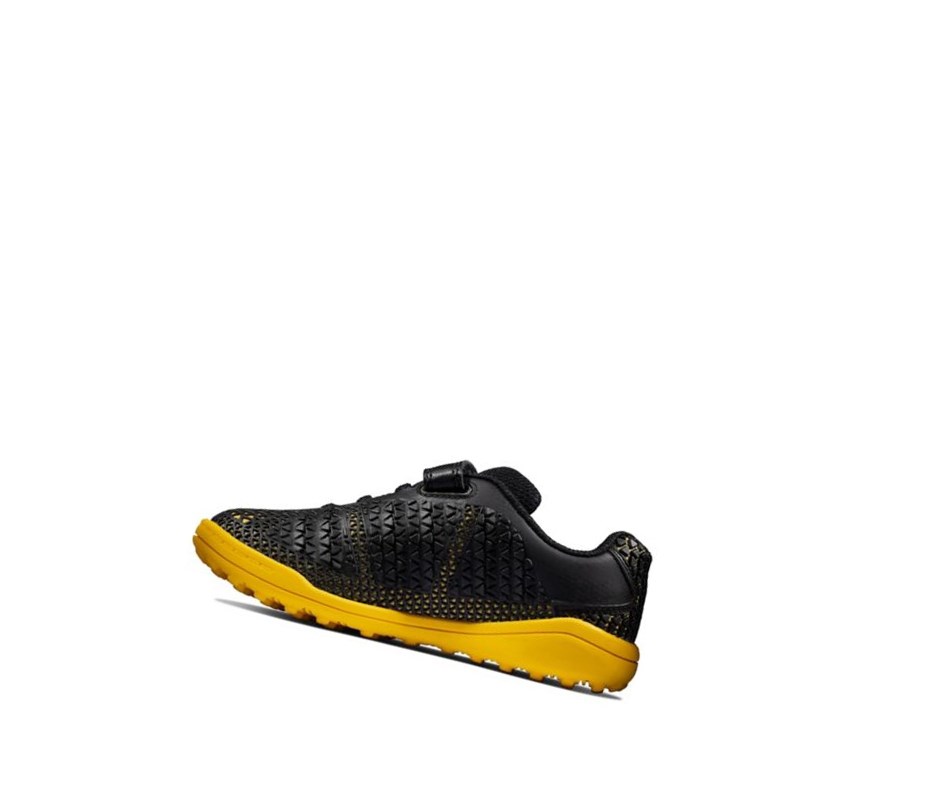 Zapatillas Clarks Award Swift Niña Negras Amarillo | KVQM-36087