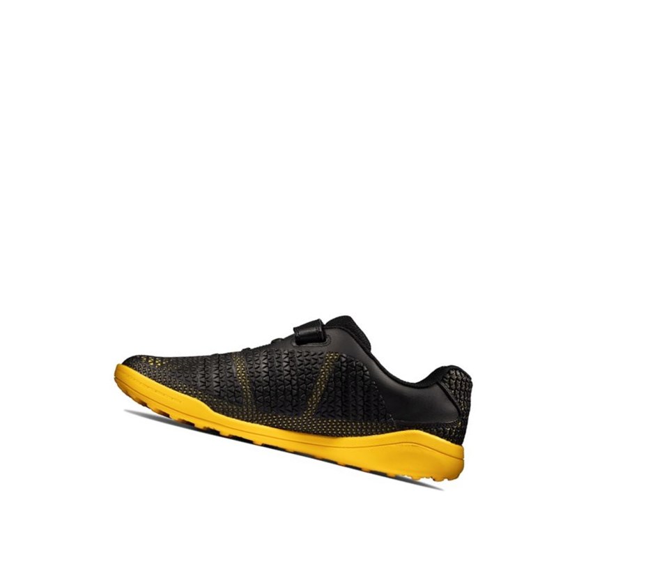 Zapatillas Clarks Award Swift Niña Negras Amarillo | YNFE-29487