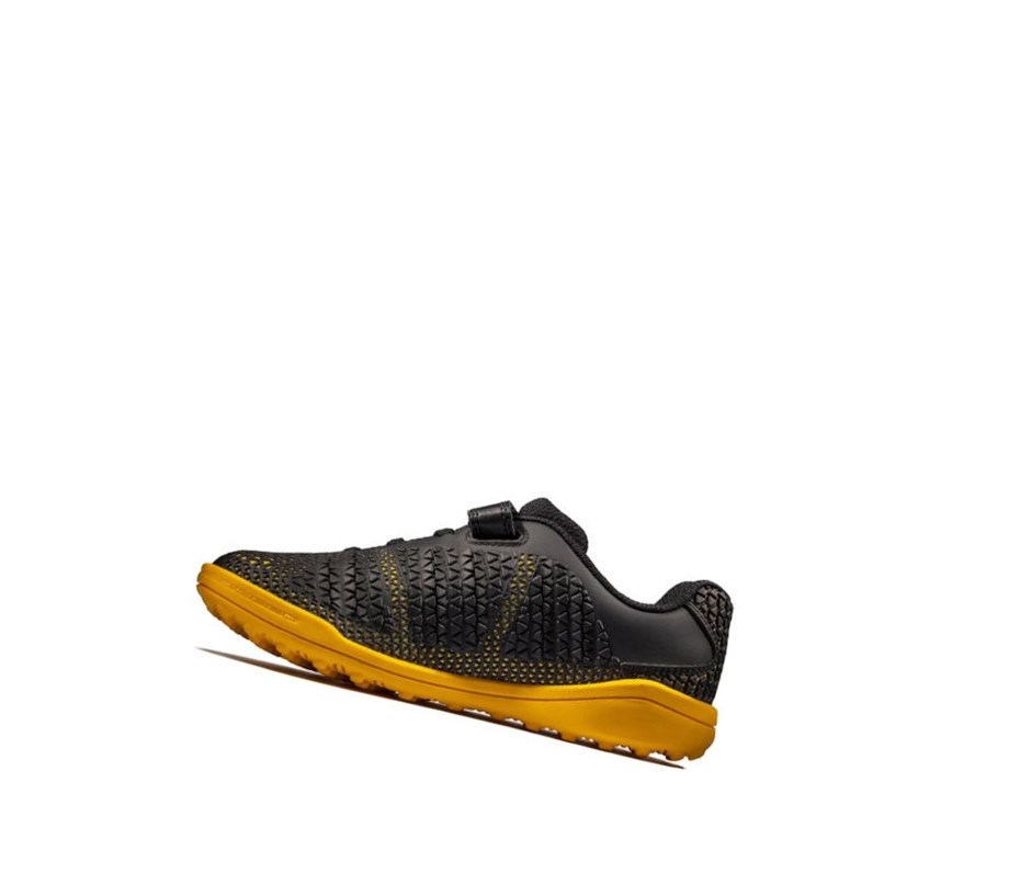 Zapatillas Clarks Award Swift Niño Negras Amarillo | ZONG-83152