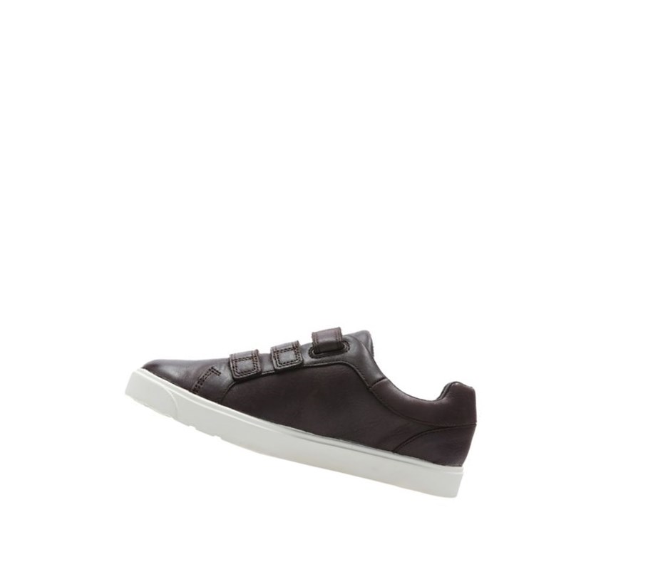 Zapatillas Clarks City Oasis Lo Cuero Niña Marrones | FXOG-67854