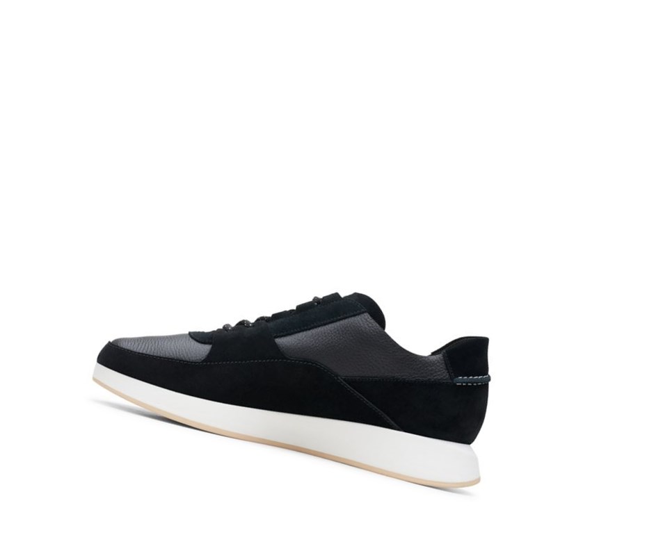 Zapatillas Clarks Kiowa Pace Hombre Negras | SKIT-16792