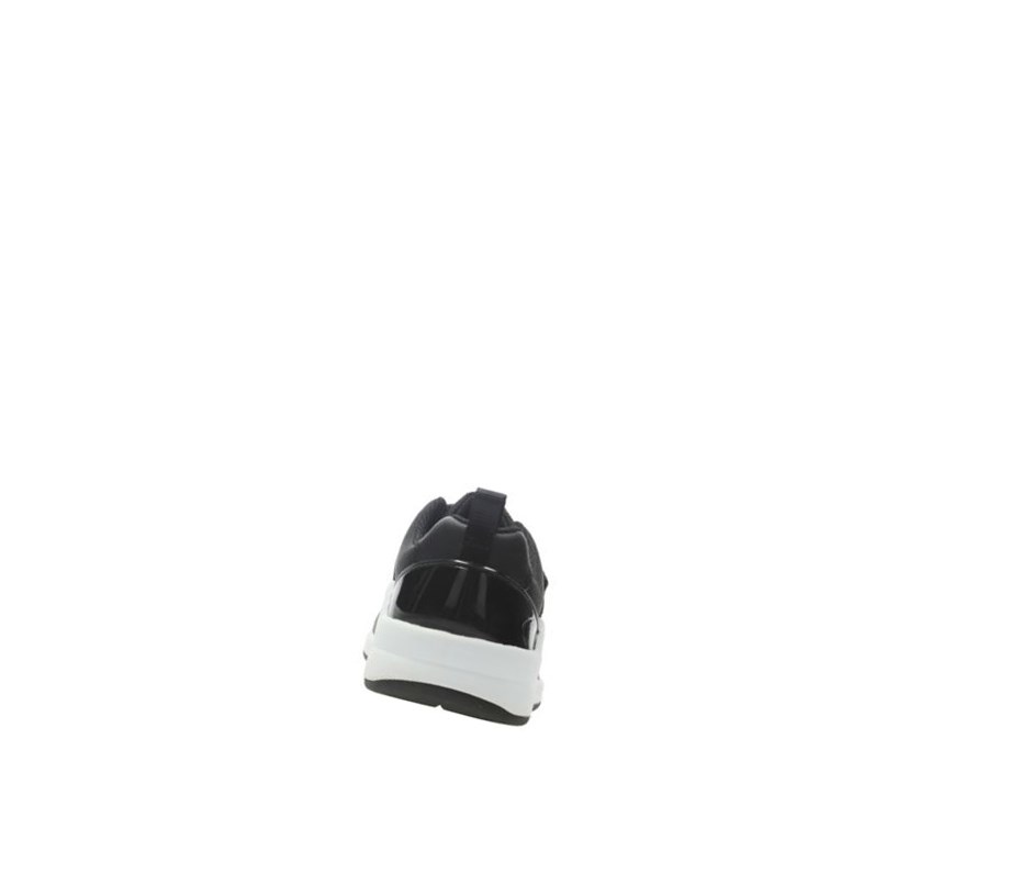 Zapatillas Clarks Orbit Ride Cuero Niño Negras | IKDX-74819