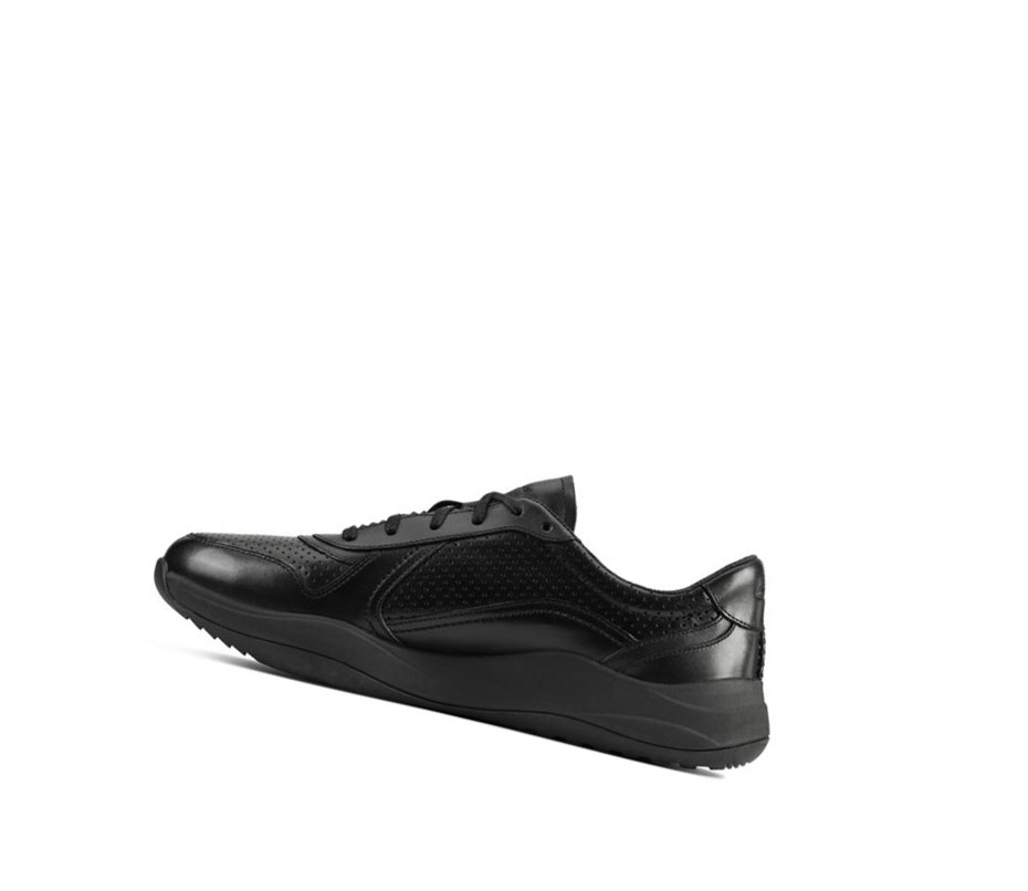 Zapatillas Clarks Sift Speed Cuero Hombre Negras | WUQY-10369