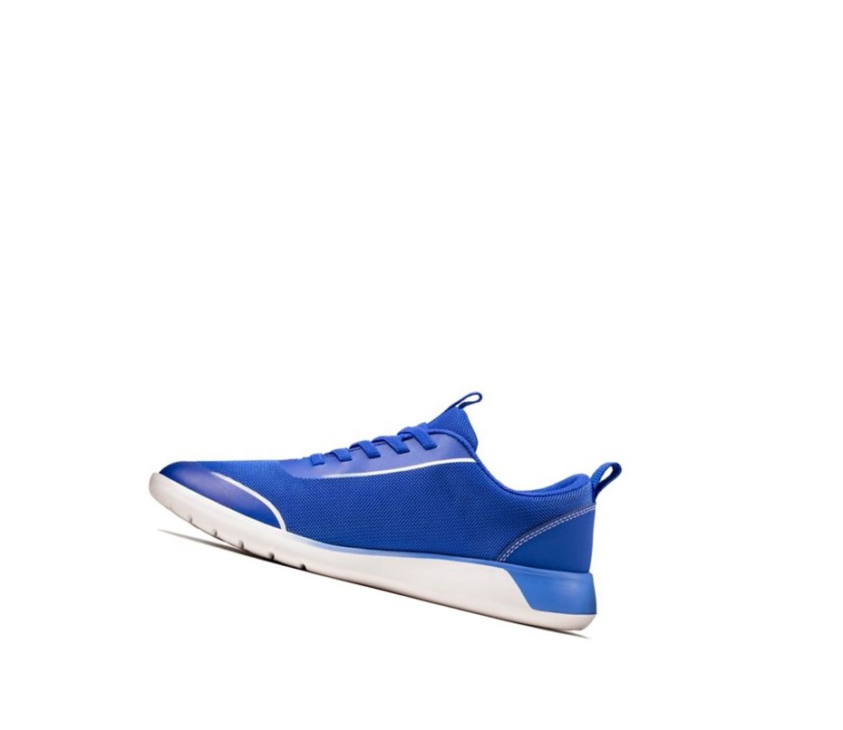 Zapatillas Clarks Suburb Spark Niña Azules | ZCIM-29135