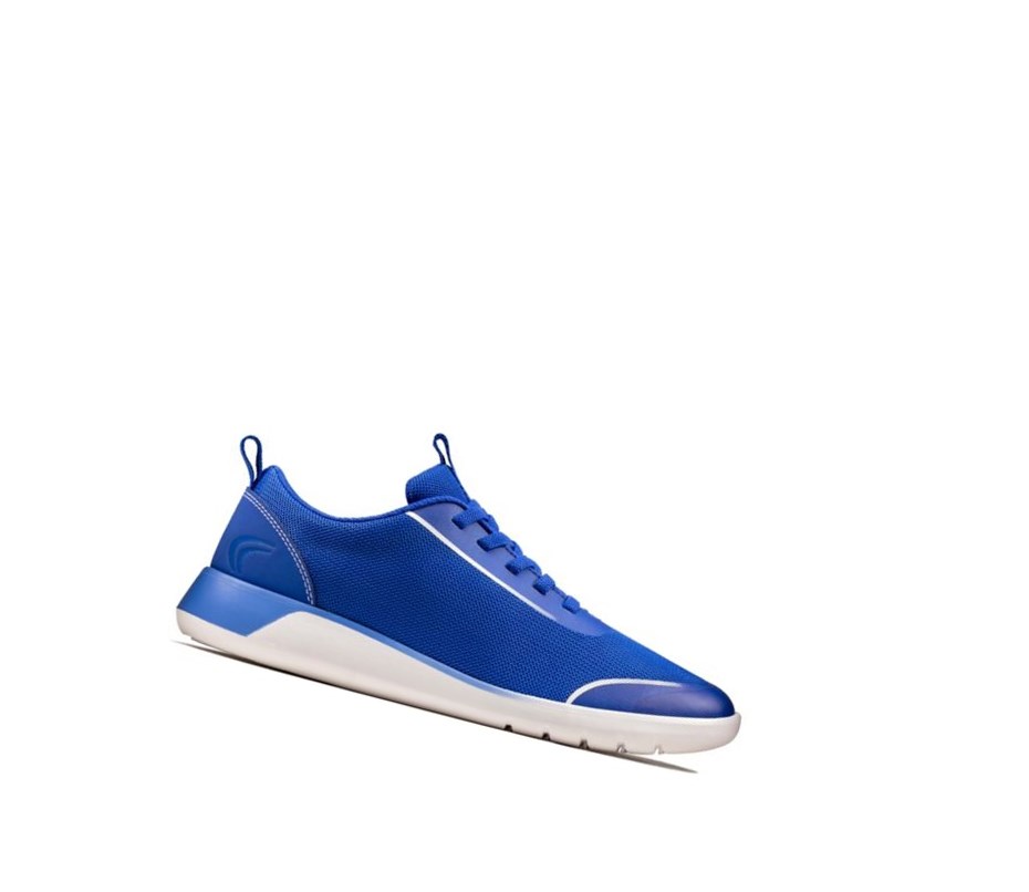 Zapatillas Clarks Suburb Spark Niña Azules | ZCIM-29135