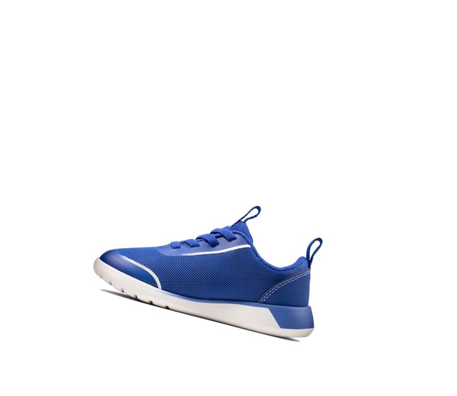 Zapatillas Clarks Suburb Spark Niño Azules | HDNE-98750